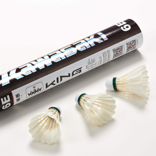 Badmintonové míčky Kawasaki King 6E - 10 tub