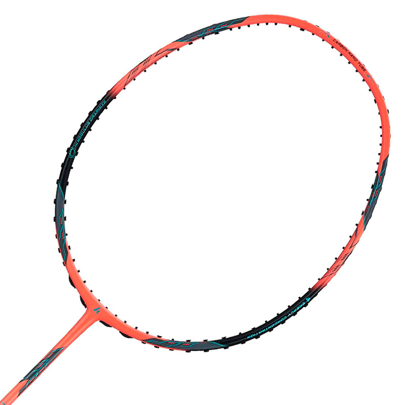 Badmintonová raketa Kawasaki Ninja 788L - oranžovo/červená