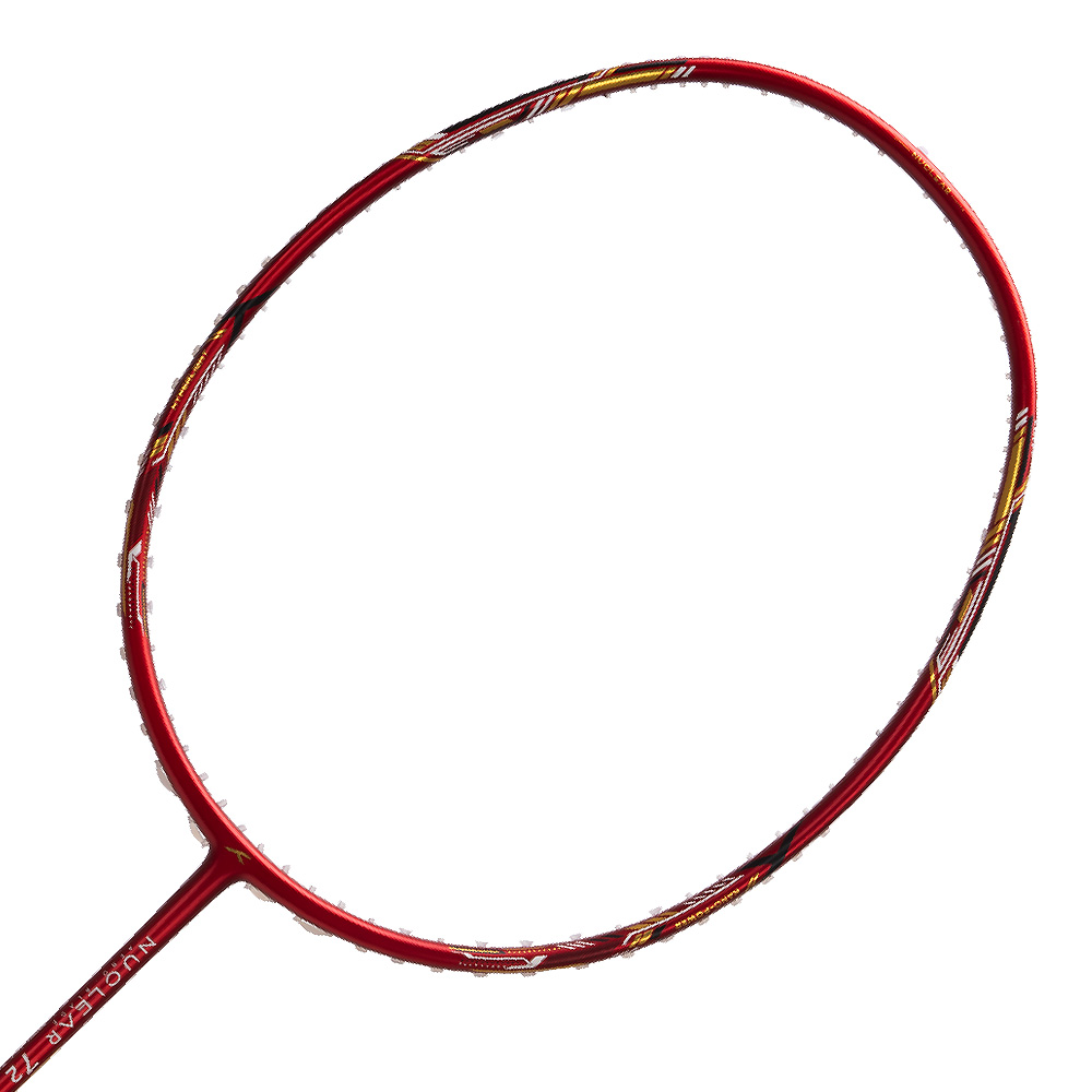 Badmintonová raketa Hundred Nuclear 72 red - 6U