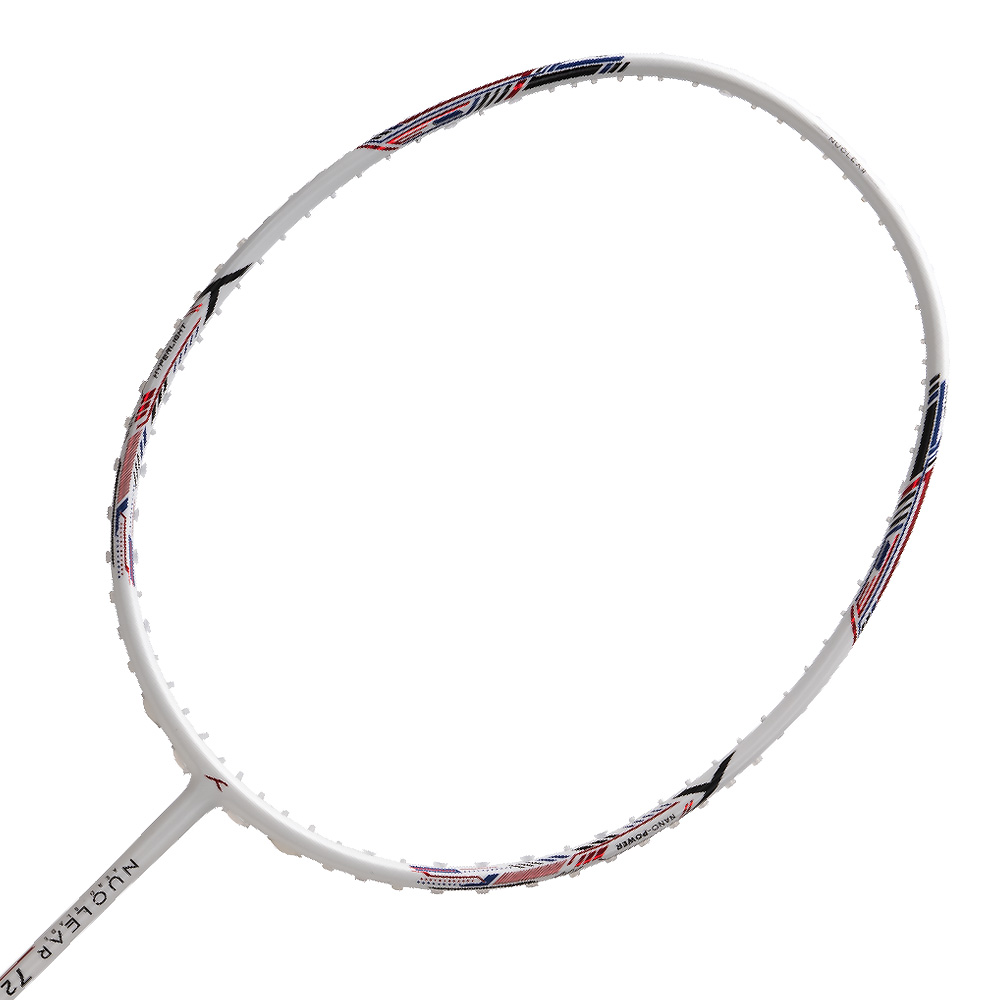 Badmintonová raketa Hundred Nuclear 72 white - 6U