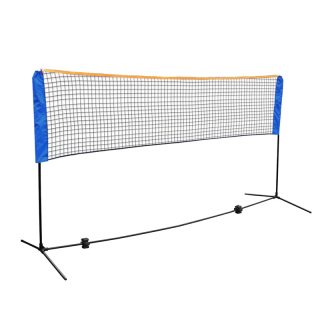Badmintonová síť Sport2go se stojany - 6 m
