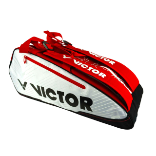 Badmintonový bag Victor Doublethermobag 9114 red